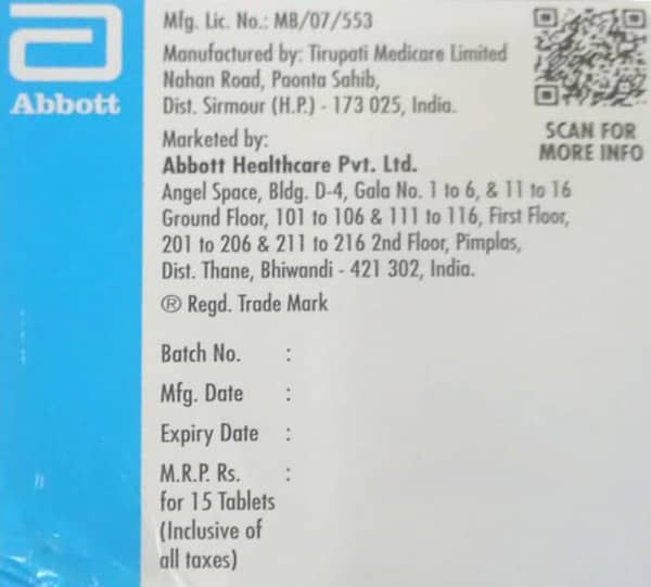 Rockbon Strip Of 15 Tablets