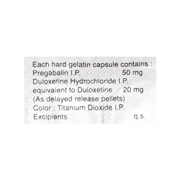 Pregalin D 50/20Mg Strip Of 10 Capsules