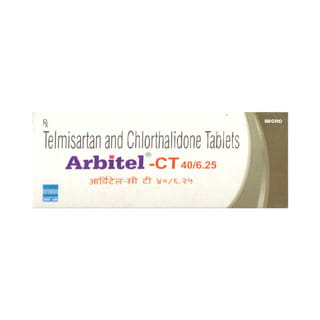 Arbitel Ct 40/6.25mg Strip Of 10 Tablets