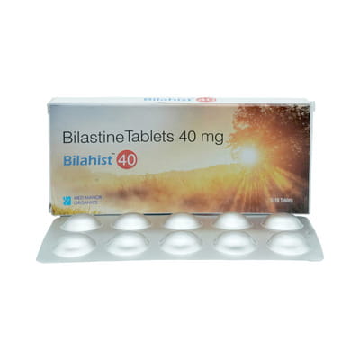 Bilahist 40mg Strip Of 10 Tablets