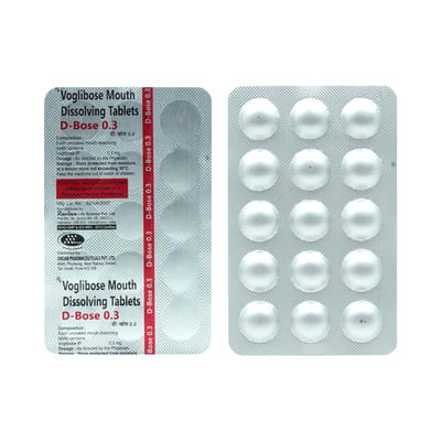 D Bose 0.3mg Strip Of 15 Tablets