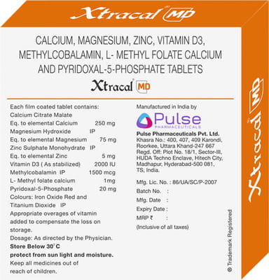 Xtracal Md Strip Of 15 Tablets