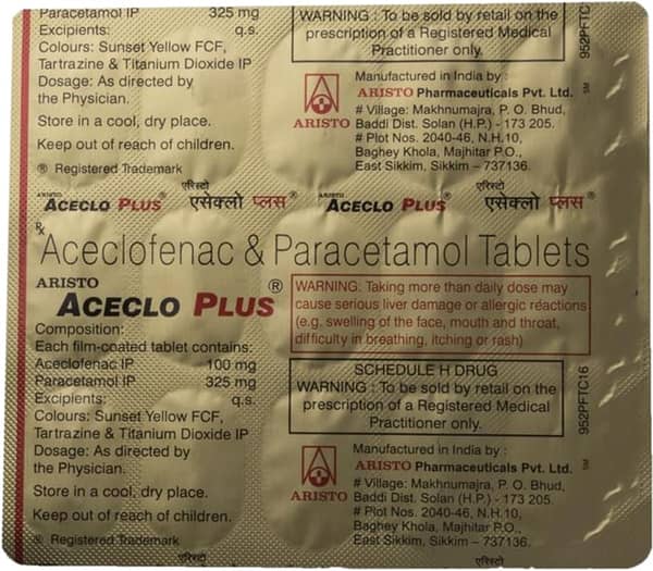 Alcecost Plus Strip Of 10 Tablets