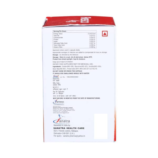 Fresco 4g Bottle Of 30 Softgel Capsules