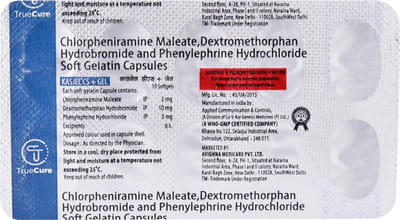 Kasjel Cs Plus Gel Strip Of 10 Softgel Capsules