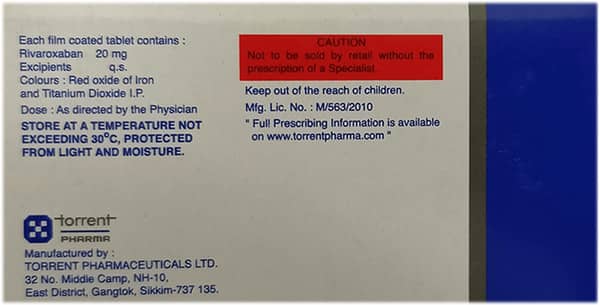 Rovor 20mg Strip Of 10 Tablets