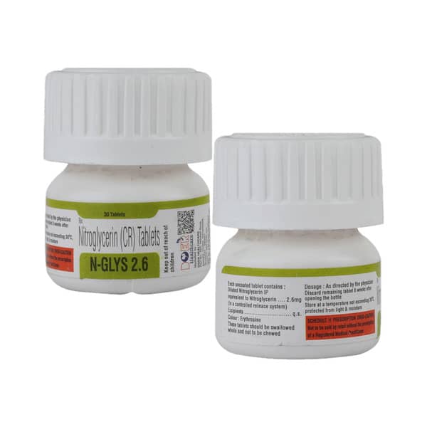 N Glys 2.6mg Bottle Of 30 Tablets