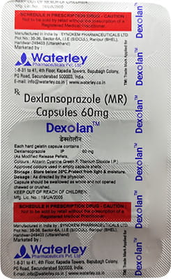 Dexolan 60mg Strip Of 10 Capsules
