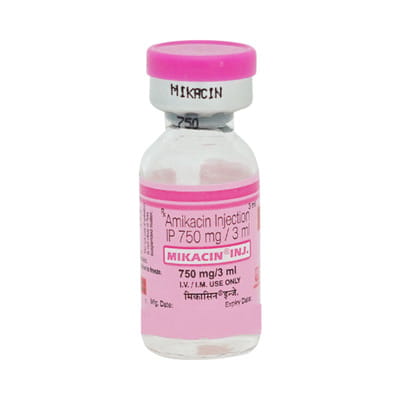 Mikacin 750mg Vial Of 3ml Injection