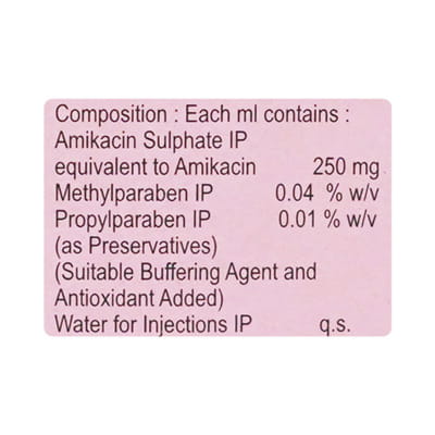 Mikacin 750mg Vial Of 3ml Injection