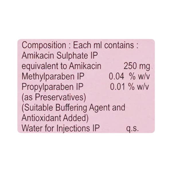 Mikacin 750mg Vial Of 3ml Injection