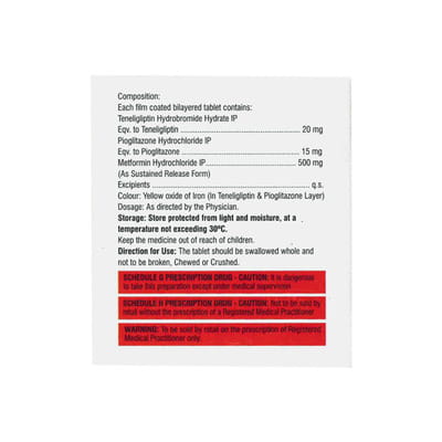 Tendia Mp 500mg Strip Of 10 Tablets