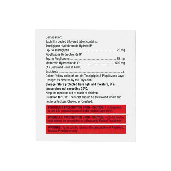 Tendia Mp 500Mg Strip Of 10 Tablets