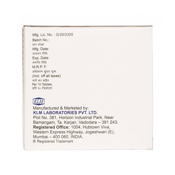 Melapik Tx 500mg Strip Of 10 Tablets