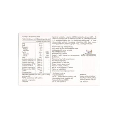 Florita Ll Strip Of 10 Capsules