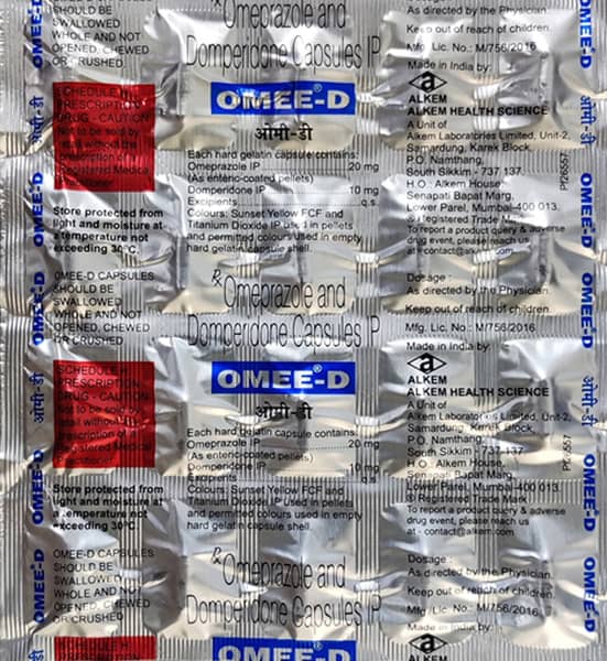 Omee D Strip Of 20 Capsules
