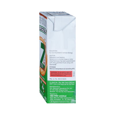 Electral Z Plus Sachet Of 4.38gm Oral Powder