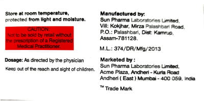 Sitared 25mg Strip Of 7 Tablets