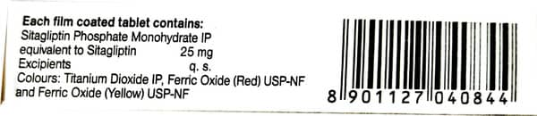 Sitared 25mg Strip Of 7 Tablets