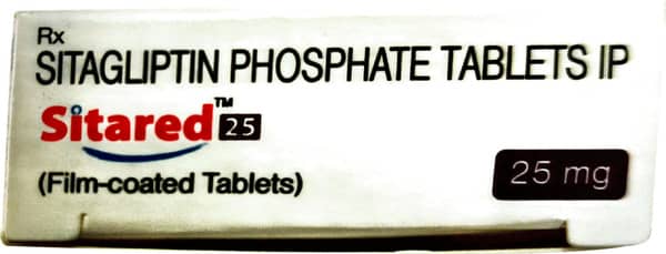 Sitared 25mg Strip Of 7 Tablets