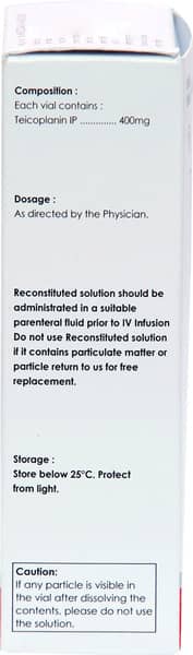 Tecowem 400mg Dry Vial Of 1 Powder For Injection