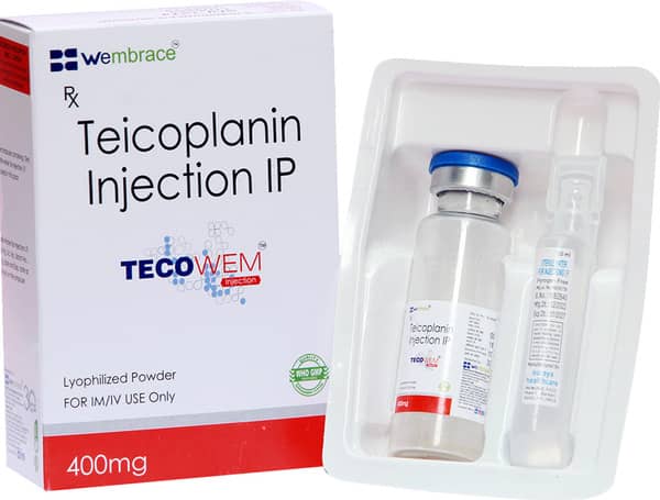 Tecowem 400mg Dry Vial Of 1 Powder For Injection