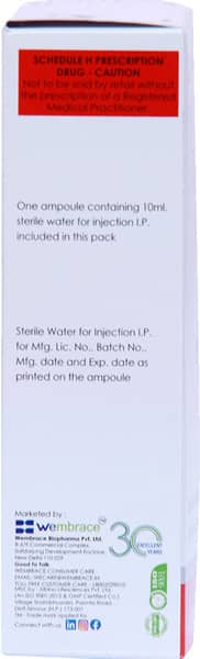 Tecowem 400mg Dry Vial Of 1 Powder For Injection
