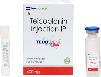 Tecowem 400mg Dry Vial Of 1 Powder For Injection