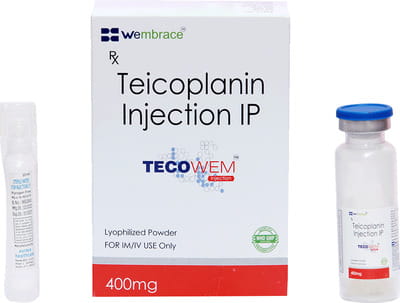 Tecowem 400mg Dry Vial Of 1 Powder For Injection