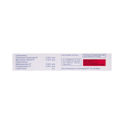 Exel M Tube Of 15gm Cream