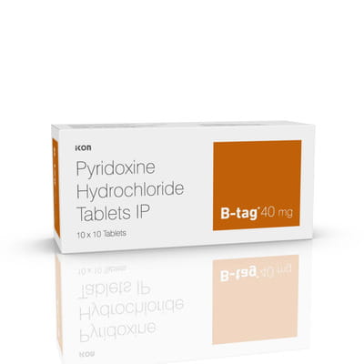 B Tag 40mg Strip Of 10 Tablets