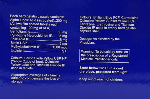 Nervmax Active Strip Of 10 Capsules