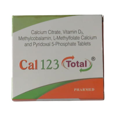 Cal 123 Total Strip Of 15 Tablets