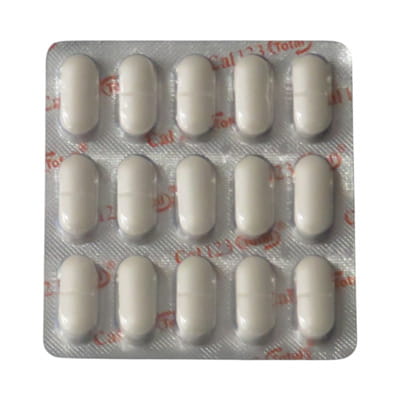 Cal 123 Total Strip Of 15 Tablets