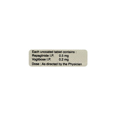 Voglitor R 0.5/0.2 Strip Of 10 Tablets