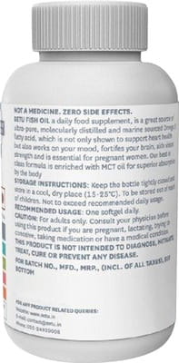 Setu Fish Oil Bottle Of 30 Capsules