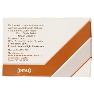 Acamptas 333mg Strip Of 10 Tablets