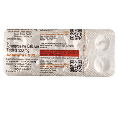 Acamptas 333mg Strip Of 10 Tablets