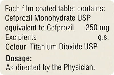 Zalozil 250mg Strip Of 6 Tablets