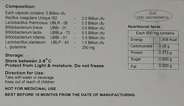 Proglumin Strip Of 10 Capsules