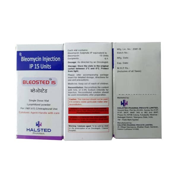 Bleosted 15 Iu Injection 1 No's