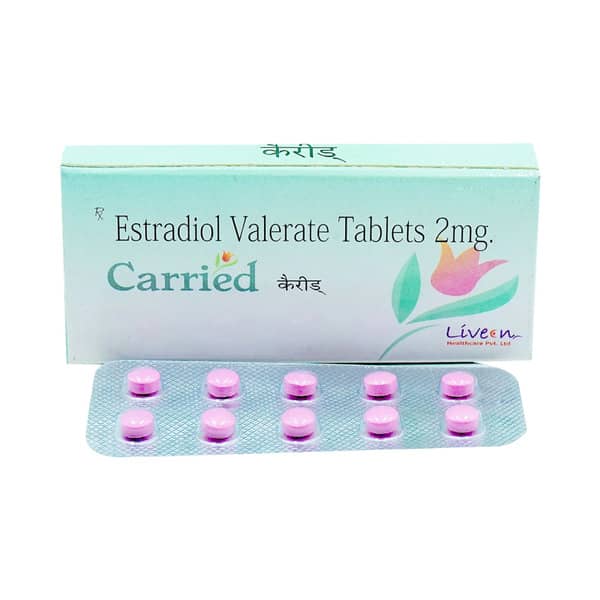 Carried 2mg Strip Of 10 Tablets