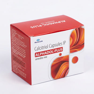 Alphadol Plus Strip Of 10 Softgel Capsules