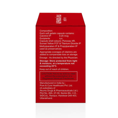 Alphadol Plus Strip Of 10 Softgel Capsules