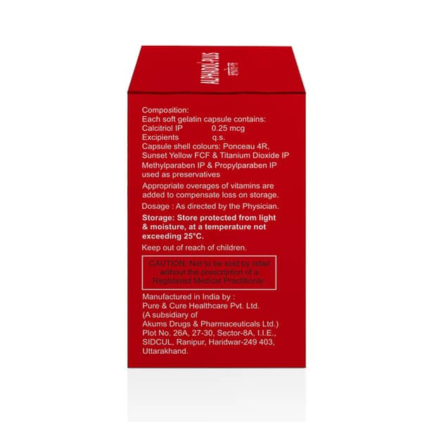 Alphadol Plus Strip Of 10 Softgel Capsules