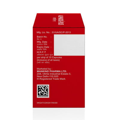 Alphadol Plus Strip Of 10 Softgel Capsules