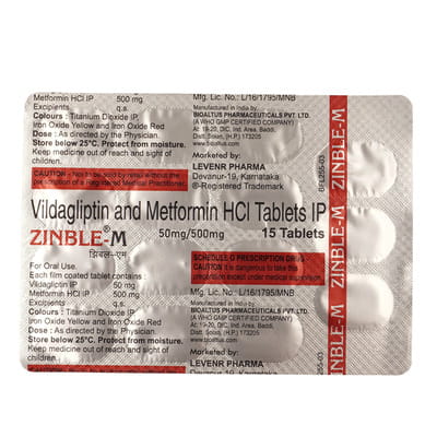 Zinble M Strip Of 15 Tablets