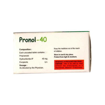 Pronol 40mg Strip Of 15 Tablets
