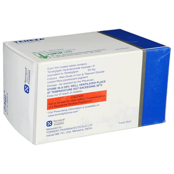 Teneza 20mg Strip Of 15 Tablets
