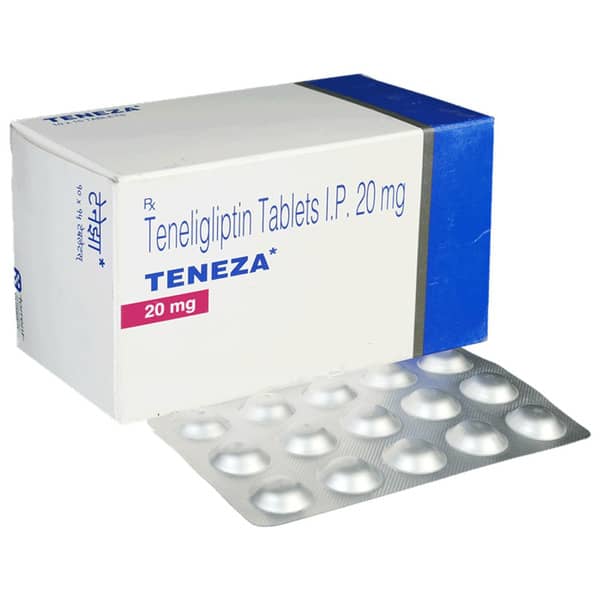 Teneza 20mg Strip Of 15 Tablets